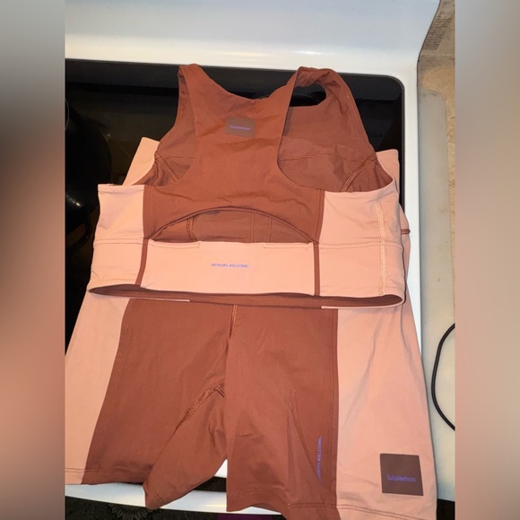 NWOT Lululemon Size 10 Brown Set Hike to Swim - Picture 3 of 7